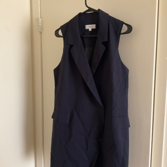 A.L.C. Navy Mini Dress - Picture 4 of 7